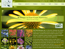 Tablet Screenshot of eastcoastnurseries.com